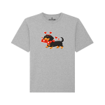 Koszulka z nadrukiem WALENTYNKOWY JAMNIK