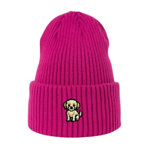 Haftowana czapka beanie - MALTIPOO