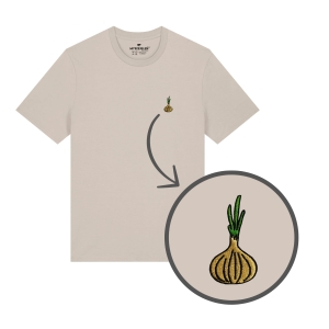 Haftowany T-shirt CEBULA