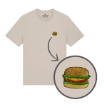 Haftowany T-shirt BURGER