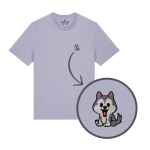 Haftowany T-shirt HUSKY BAJKA