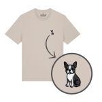 Haftowany T-shirt BOSTON TERRIER
