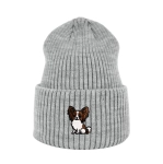 Haftowana czapka beanie - PAPILON