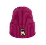 Haftowana dziecięca czapka beanie - MOPS