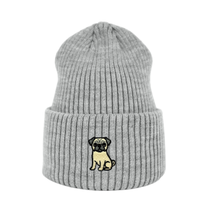 Haftowana czapka beanie - MOPS