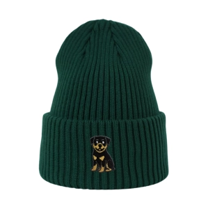 Haftowana czapka beanie - ROTTWEILER