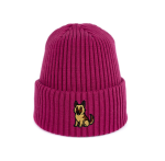 Haftowana dziecięca czapka beanie - OWCZAREK NIEMIECKI (WILCZUR)