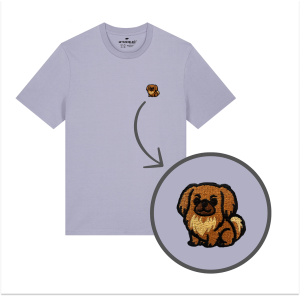 Haftowany T-shirt PEKIŃCZYK