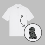 Męska haftowana koszulka polo NOWOFUNLAND