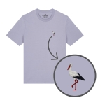 Haftowany T-shirt BOCIAN