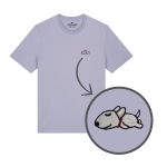 Haftowany T-shirt ŚPIĄCY BULTERIER