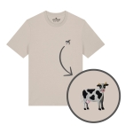 Haftowany T-shirt KROWA KLASYK