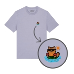 Haftowany T-shirt WAKACYJNY KOTEK