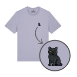 Haftowany T-shirt KOT BRYTYJSKI