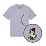 Haftowany T-shirt ZIMOWY MALTAŃCZYK