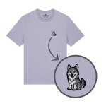 Haftowany T-shirt WILK