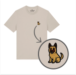 Haftowany T-shirt OWCZAREK BELGIJSKI