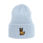 Haftowana czapka beanie - OWCZAREK BELGIJSKI