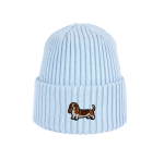 Haftowana dziecięca czapka beanie - BASSET
