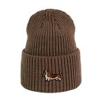 Haftowana czapka beanie - BASSET