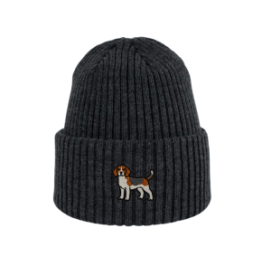 Haftowana dziecięca czapka beanie - BEAGLE