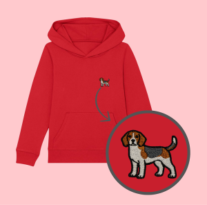 Haftowana bluza dziecięca BEAGLE
