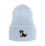 Haftowana czapka beanie - BERNEŃSKI PIES PASTERSKI
