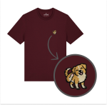 Haftowany T-shirt PIES KUNDELEK DRAPANKO