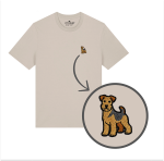 Haftowany T-shirt TERRIER WALIJSKI / AIREDALE