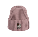 Haftowana dziecięca czapka beanie - JACK RUSSELL