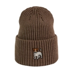 Haftowana czapka beanie - JACK RUSSELL