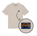 Haftowany T-shirt KASETA