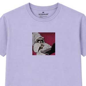 Koszulka z nadrukiem WYLUZOWANY SZOP