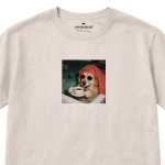 Koszulka z nadrukiem WYLUZOWANY GOLDEN RETRIEVER