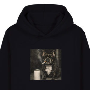 Bluza z kapturem NOCNY BULDOG FRANCUSKI