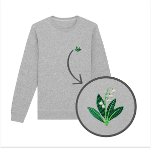 Haftowana bluza KONWALIE (bez kaptura)