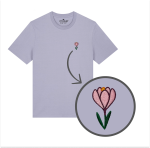 Haftowany T-shirt KROKUS