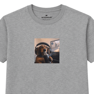 Koszulka z nadrukiem WYLUZOWANY JAMNIK GRACZ