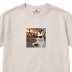 Koszulka z nadrukiem WYLUZOWANY KRÓLIK