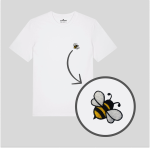 Haftowany T-shirt PSZCZOŁA