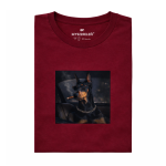 Koszulka z nadrukiem NOCNY DOBERMAN