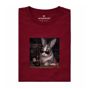 Koszulka z nadrukiem NOCNY KRÓLIK