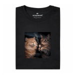 Koszulka z nadrukiem NOCNE KOTY