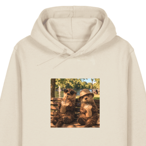 Bluza z kapturem WYLUZOWANA WYDRA