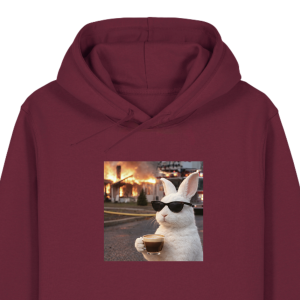 Bluza z kapturem WYLUZOWANY KRÓLIK