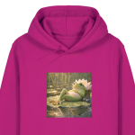 Bluza z kapturem WYLUZOWANA ŻABA ŻABKA