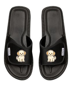 Klapki Kubota MALTIPOO + personalizacja [RZEPY]