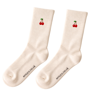 Skarpetki Myszojeleń WIŚNIE