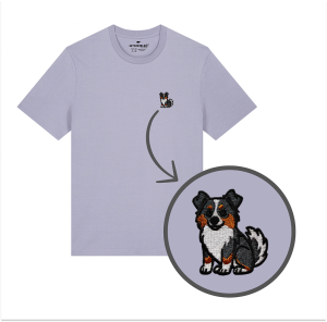 Haftowany T-shirt OWCZAREK AUSTRALIJSKI