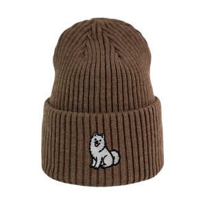 Haftowana czapka beanie - SAMOYED